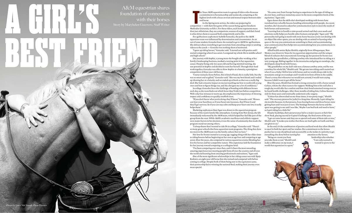 Maroon Life — A Girl&rsquo;s Best Friend equestrian feature