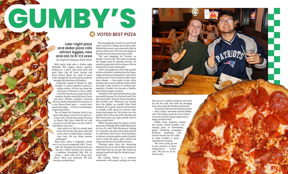 Maroon Life — Gumby&rsquo;s Pizza local business feature