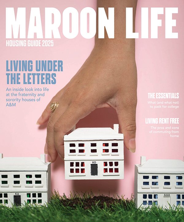 Maroon Life Housing Guide cover — Living Under the Letters