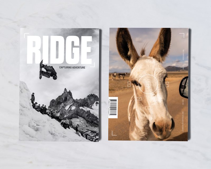 RIDGE Magazine — editorial design and art direction
