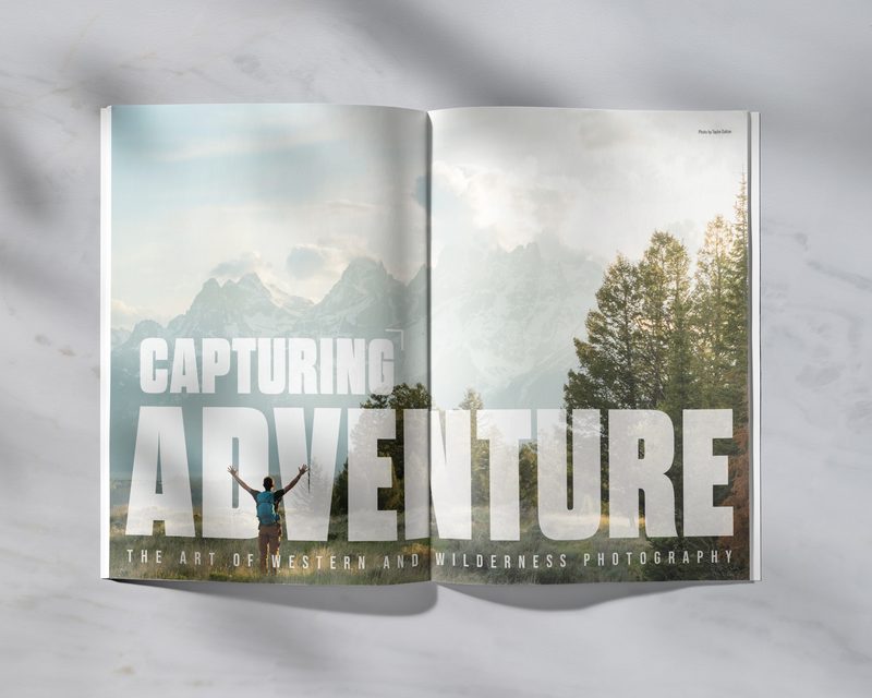 RIDGE Magazine — Capturing Adventure spread